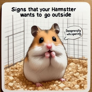 【要観察!】ハムスターが外に出たがるサインと対処法