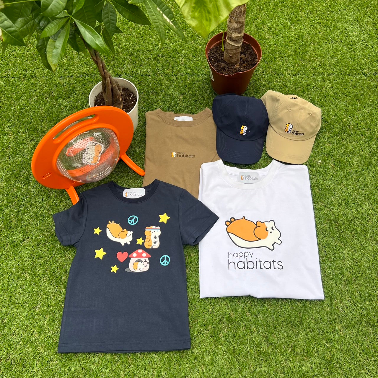 ハムスター アパレル Tシャツ